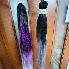 ブレイズ　編み込み　エクステの画像