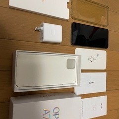 【値引き中 2/25まで】OPPO A73 ネイビーブルー
