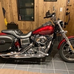 綺麗☆最終FXDL 2017年 ハーレー ダイナ ローライダーツインカム103 室内保管 純正OP有ほぼフルノーマル☆TC103 FXDB FXDC FXSB エボ 中古の画像