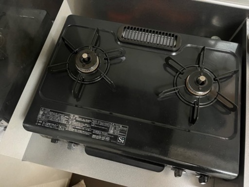 ガスコンロ LPガス 購入後2ヶ月 グリル未使用