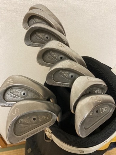 PING EYE 2アイアン　黒ドット値下げします(T . T)