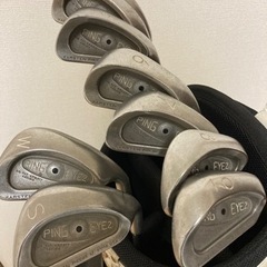 PING EYE 2アイアン　黒ドット値下げします(T . T)