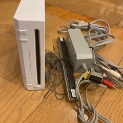 Wii本体　動作未確認　ジャンク扱い