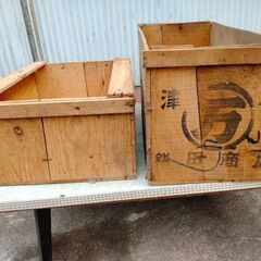 昭和レトロ　みかん箱