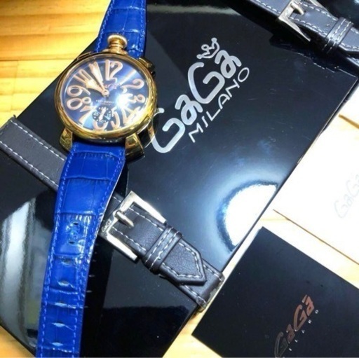 美品　ガガミラノ マヌアーレ48MM 5011.05S 手巻き　動作品