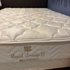 終了しました！キングスダウン　ダブルベッド　あげます‼️の画像