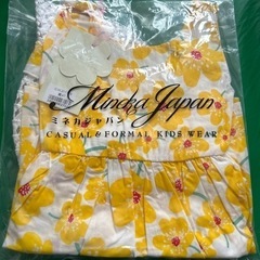 《新品・未開封》花柄ワンピース＆帽子セット