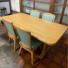 【予定者決まりました】6人掛けダイニングテーブル