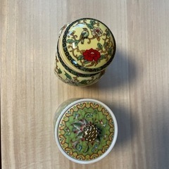 【お話し中】中国で購入した入れ物　シノワズリの画像