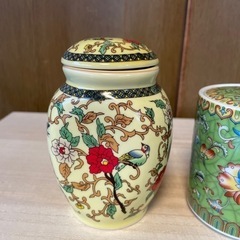 【お話し中】中国で購入した入れ物　シノワズリの画像