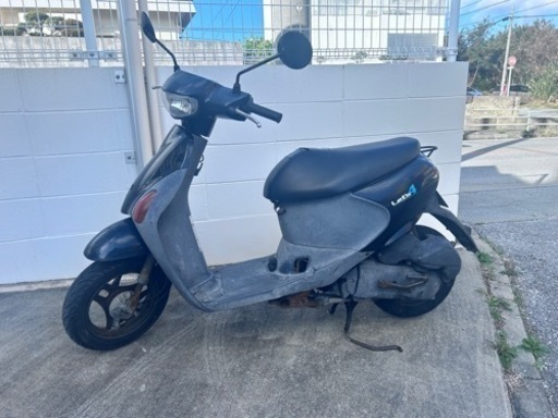 スズキ　レッツ4 黒