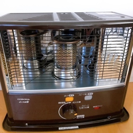 【極美品】CORONA 石油ストーブ rx-2922wy 2022年製 コ給油時自動消化装置付 よごれま栓 大容量5L 木造8畳 コンクリート10畳 ブラウン 木目