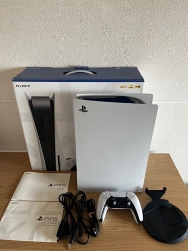 【美品】PS5 CFI-1000A ディスクドライブ搭載 ソニー プレステ5 本体 完品