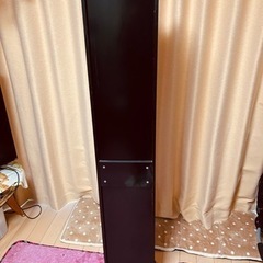 値下げします。飾り棚、黒、インテリアの画像