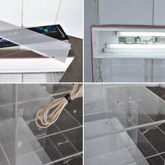 【ヤ取4/6終了】≪zyt1362ジ≫ たばこ什器① アクリルケース 内照式看板 コレクションケース/ディスプレイ/陳列棚/タバコ/看板 51210-02の画像