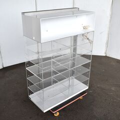 【ヤ取4/6終了】≪zyt1362ジ≫ たばこ什器① アクリルケース 内照式看板 コレクションケース/ディスプレイ/陳列棚/タバコ/看板 51210-02の画像