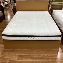 ダブルベッド【町田市再生家具】232869