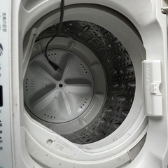 洗濯機　0円　決まりましたの画像