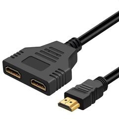 HDMI分配器 HDMIスプリッター 1入力 2出力 4K 3D...