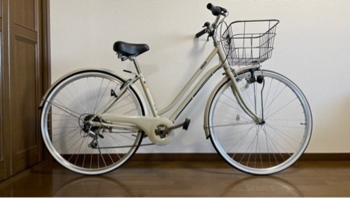 【美品】ママチャリ自転車27インチシマノ変速6段