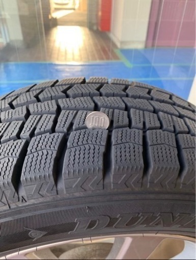 DILETTOホイール　ダンロップ　スタッドレスタイヤ付き