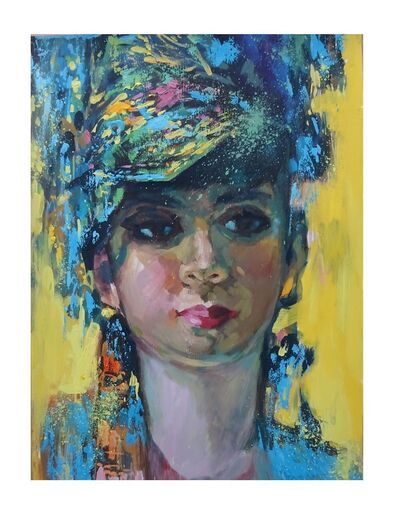 『少女』 肉筆絵