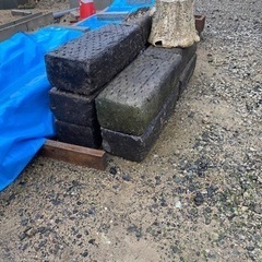 擬木　石　ブロック　まとめて
