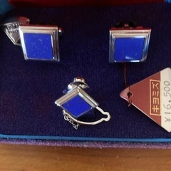 未使用品　カフスボタンの画像