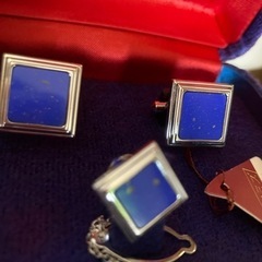 未使用品　カフスボタンの画像