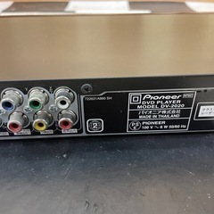 パイオニア　DVDプレイヤー　DV-2020 2014年製　リモコン付き　現状品の画像