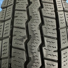 DUNLOP WINTER MAXX STUDLESS FOR VANダンロップ12インチ2021年製の画像