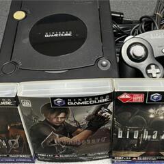 ゲームキューブセット（ゲームボーイプレイヤー、バイオハザード,4,0）