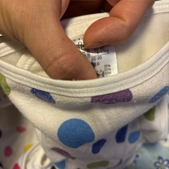 布おむつカバーと布おむつの画像