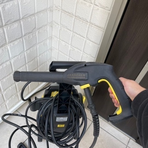 ほぼ未使用品 ケルヒャー KARCHER 高圧洗浄機 K3 サイレント ベランダ 1.601-449.0 [60Hz（西日本専用）] 