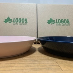 新品未使用　LOGOS 大きなプレート2枚セットの画像