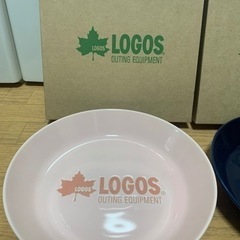 新品未使用　LOGOS 大きなプレート2枚セットの画像