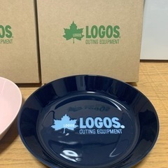 新品未使用　LOGOS 大きなプレート2枚セットの画像