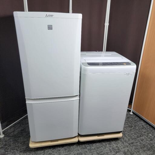 ‍♂️h060331売約済み‼️配送設置は無料‼️ホワイト家電セット✨三菱 × Panasonic 家電セット