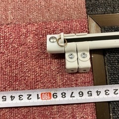 収縮レール付カーテン！ミントグリーン！4レール、カーテン８枚セット！格安売り切り！の画像