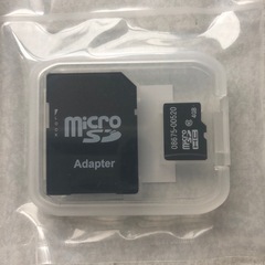 トヨタ　純正　ドラレコSDカードの画像