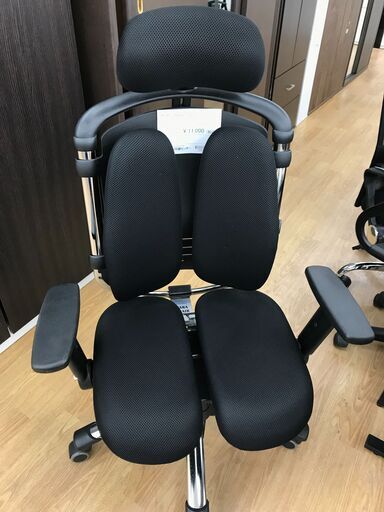 ★ジモティ割あり★ Hara Chair チェア ブラック  クリーニング済み KJ4379