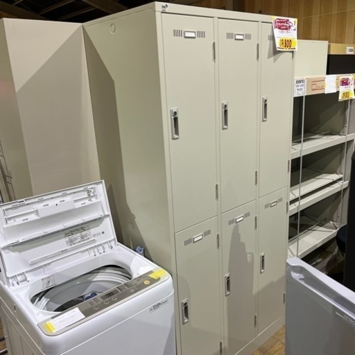 A-425 6人用ロッカー❗️鍵付き