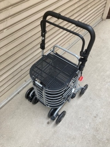 島製作所　シルバーカー ハーモニーAL 座れるショッピングカート　