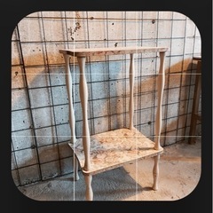 昭和レトロ　収納棚　レトロ　花柄