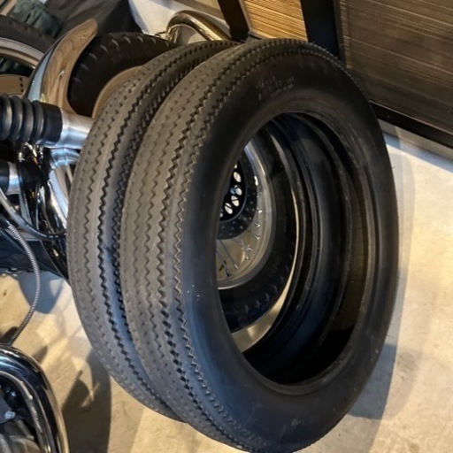 バイク　タイヤ　SR400 Loadstar TIRE ビンテージタイヤ　中古