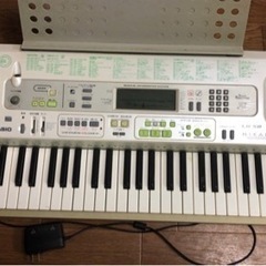 【6月3日値下げ❗️】カシオ『光ナビゲーション　キーボード』の画像