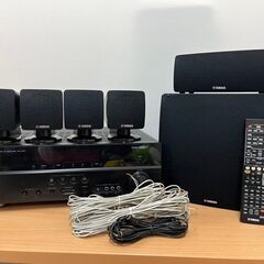 YAMAHA AVレシーバー RX-V471 5.1CHサラウンドスピーカー NS-P285 NS-C385 サブウーファーNS-SW280 7点セット