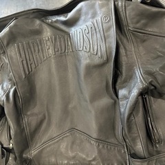 ハーレーダビッドソン本革ライダース　ジャケットの画像
