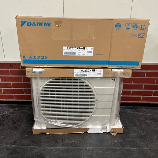 【新品未使用】ダイキン　エアコンＣＸシリーズ６畳　空調設備