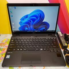 JC1206 富士通 LIFEBOOK U939X/A 13.3型 タッチパネル LTE 美品 Win11 ノートパソコン